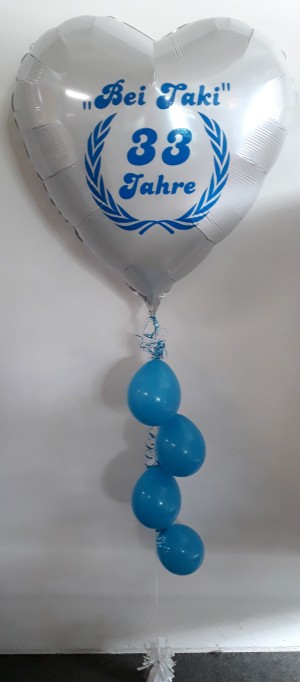 Luftballon Jubiläum / Firmenjubiläum