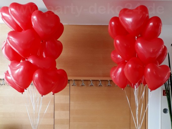 Valentinstag Luftballons / Heliumballons