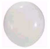 1 Riesenballon - Ø 1,2 m - Weiß