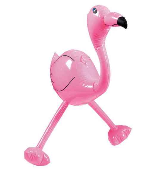Hawaii Party Aufblasbarer Flamingo
