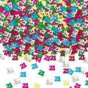 Tischdekoration Zahlenkonfetti  21