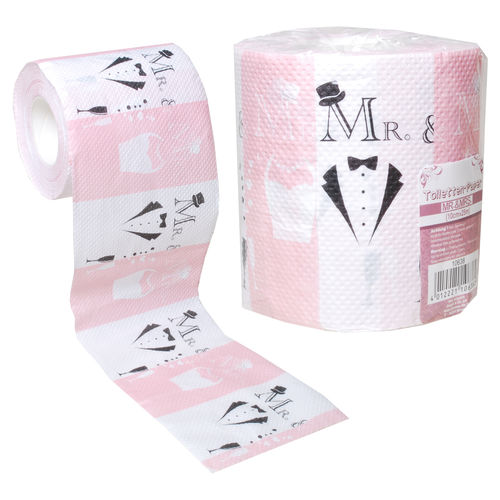 Toilettenpapier Mr. und Mrs.