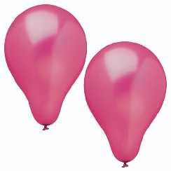 Luftballons 30 cm pink Metallic