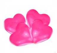 Herzballons Pink - 30 cm - 100 Stück