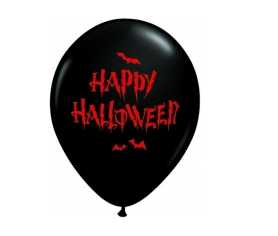 Happy Halloween Luftballons,Black