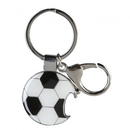 Schlüsselanhänger Fußball mit Öffner