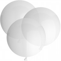 Ballons Coconut Weiß, 100 Stück, 33 cm