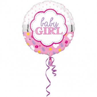 Ballon Baby Girl, 43 cm