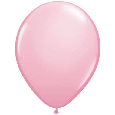 Rosafarbene Ballons 13 cm - 100 Stück