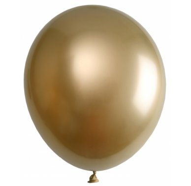 Metallic Luftballon, gold - 6 Stück