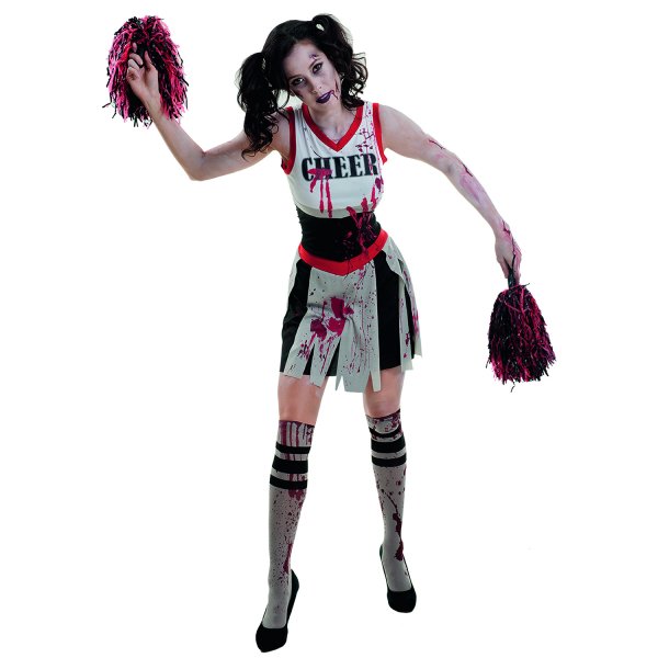 Zombie Cheerleader Kostüm, XL