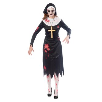 Blutige Nonne Zombie, Gr. S