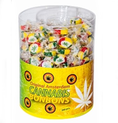 Cannabis Bonbons, 200 Stück