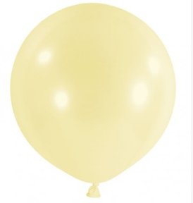 Riesenballon XL - Ø 1m - Pastell - Gelb