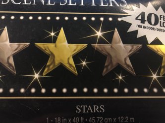 Stars und Sternchen Wand Tapete