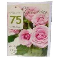 75. Geburtstag Deko Geschenke