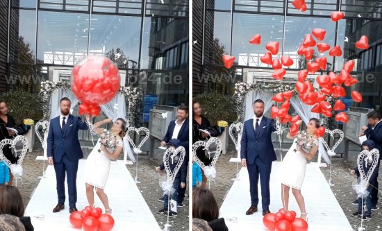 Hochzeitsballons: Der Hochzeit Explosionsballon