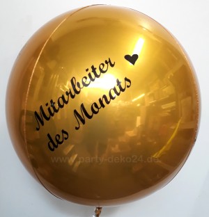 Ballon Mitarbeiter des Monats