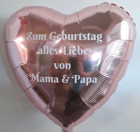 Ballongeschenke: Persönliche Luftballons als Geburtstagsgeschenke