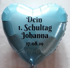 Einschulung Luftballon: Personalisierte Luftballons für den 1. Schultag