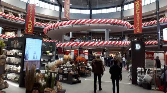 Eventdekoration Möbelhaus