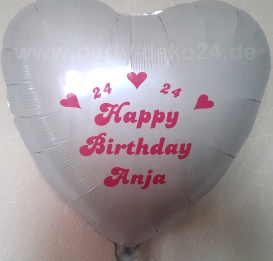 Folienballon Druck