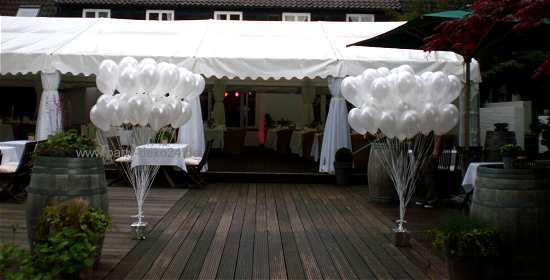 Helium Ballons Hochzeit