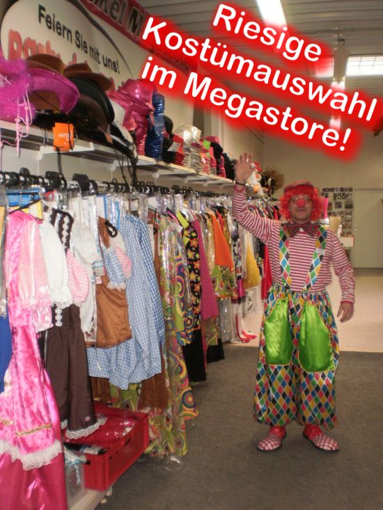 Kostüm Shop Karneval-Megastore - günstige Faschingsartikel im Karnevalsladen