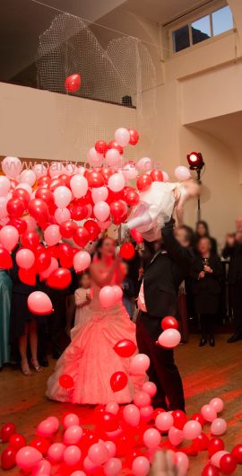 Ballon Fallnetz zur Hochzeitsdeko in Hannover