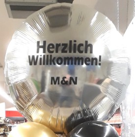 Neueröffnung Ballon: Herzlich Willkommen