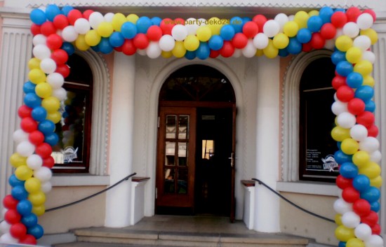 Nienburg / Weser Deko mit Luftballons und Helium