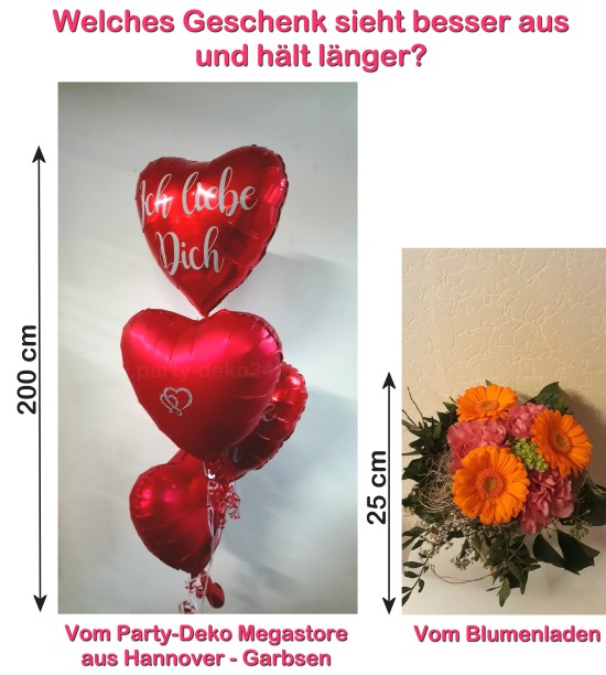 Valentinstag Geschenke Deko Shop