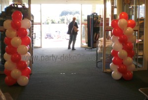 Werbung mit Luftballons in Hannover