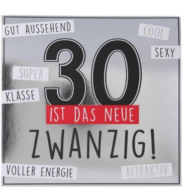 Pop up Musikkarte zum 30.Geburtstag