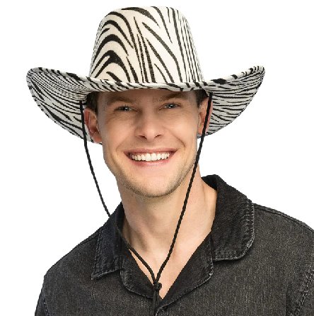 Cowboyhut Wild Zebra Safari Cowboyhut Wild Zebra Safari