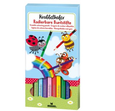 Radierbare Buntstifte