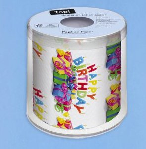 Happy Birthday Toilettenpapier