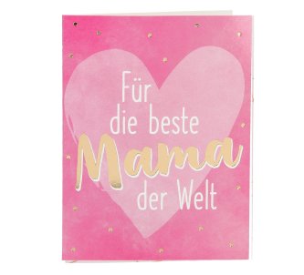 Minicards GOLDIG - Für die beste Mama der Welt