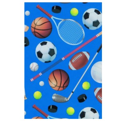 Geschenkpapier Tennis,Fußball,Ballsport