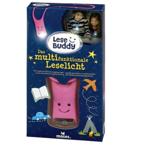 Lese Buddy - Das multifunktionale Leselicht pink