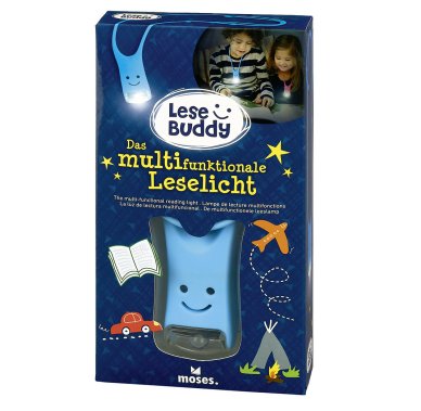 Lese Buddy - Das multifunktionale Leselicht blau