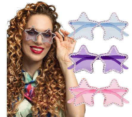 Partybrille Equinox, 1 Stück Partybrille Equinox, 1 Stück