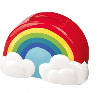 Bunte Regenbogen Spardose Bunte Regenbogen Spardose