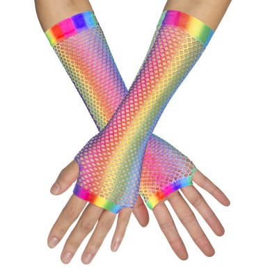 Handschuhe Regenbogen