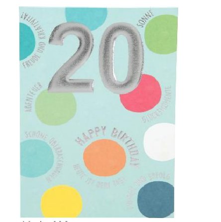 Karte zum 20.Geburtstag Karte zum 20.Geburtstag