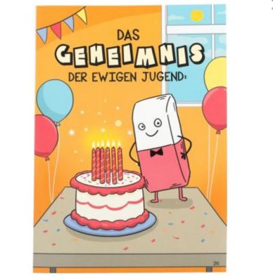 Musikkarte mit Überraschung