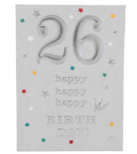 Karte zum 26.Geburtstag Karte zum 26.Geburtstag