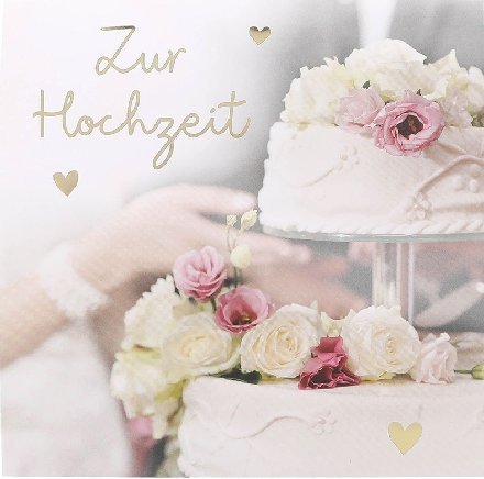 Pop up Musikkarte zur Hochzeit