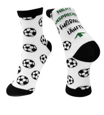 Zaubersocken Motiv Fußball