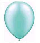 Rundballon 100 St. Hellblau, 15 cm